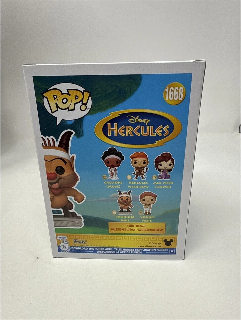 FUNKO POP! DISNEY: Hercules (25th Anniversary) - Training Phil [New Toy] Vinyl